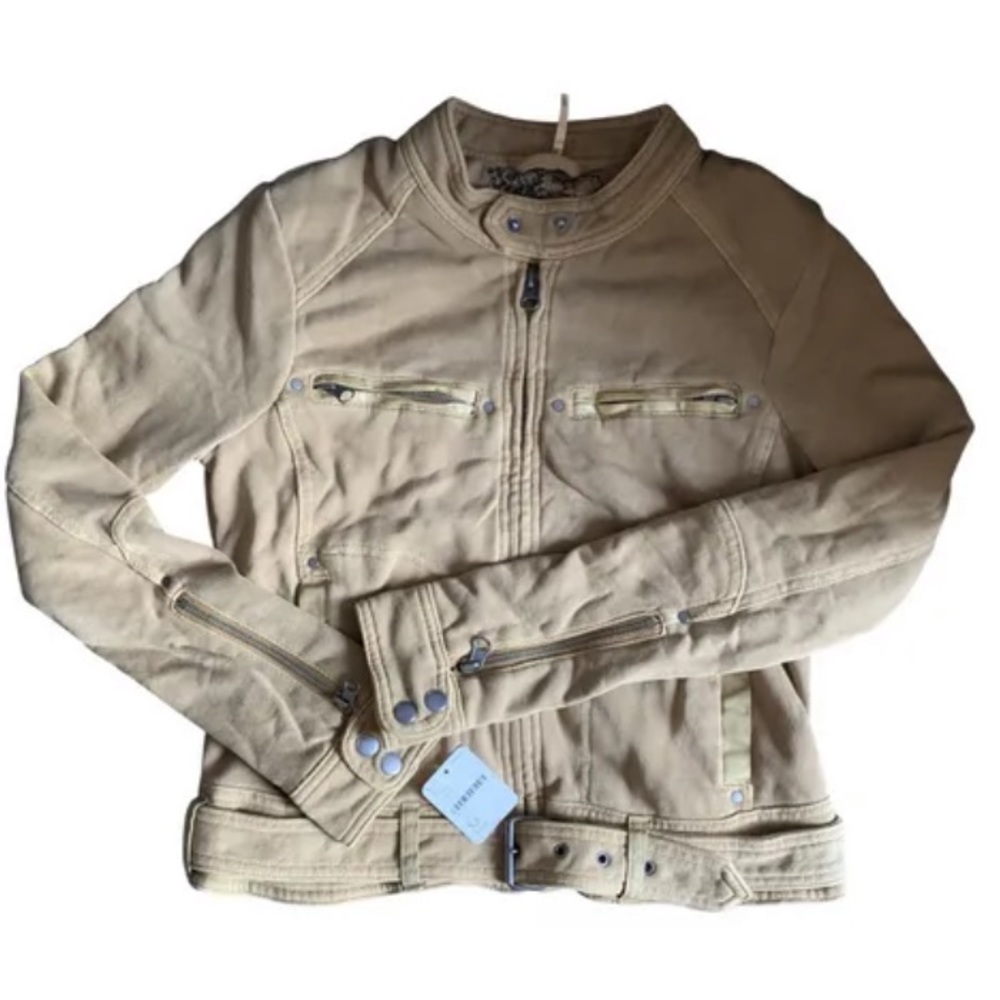 Free People Tan Jacket